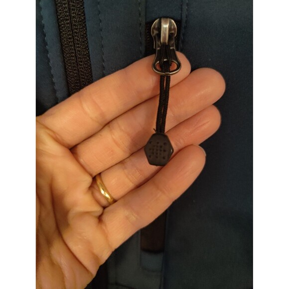 Windbreaker Fleece Lined Tahoe Pass Men's Blue Lightweight Jacket Size Medium M - Picture 8 of 10